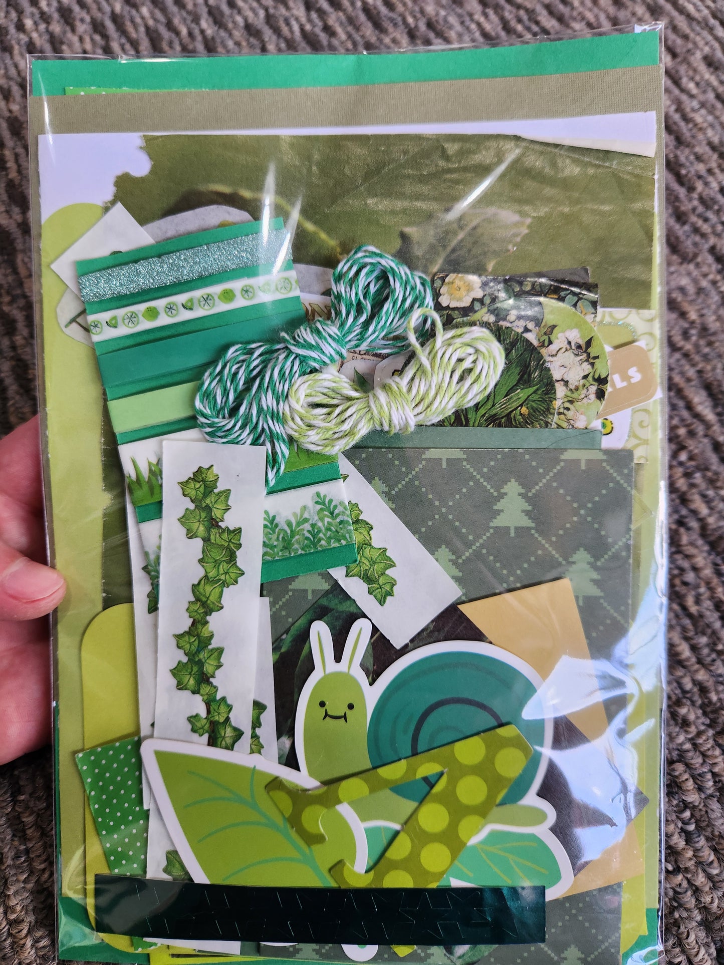 Green Garden Ephemera Pack