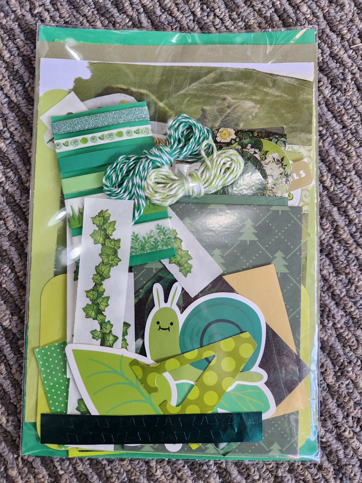 Green Garden Ephemera Pack